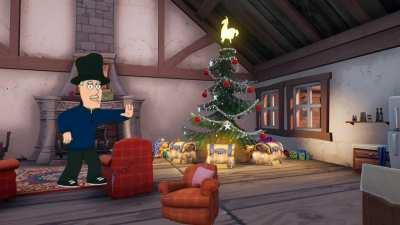 Dancing, Walking in Crackshot's Cabin