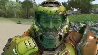 Godzilla vs Doom Slayer [OC Animation]