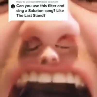 Thanks, I love nose-face Sabaton