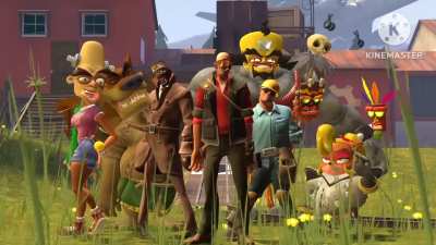 The heavy is dead but I replaced the dead with a f-word beep so they can say the heavy is fucked