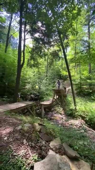 Did a fairly large send last week. 33 feet over a river for anyone wondering.