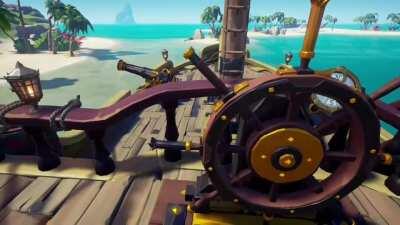 When your a pirate legend not even land can stop you!!