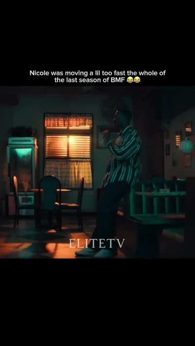 Nicole was moving too fast 😂