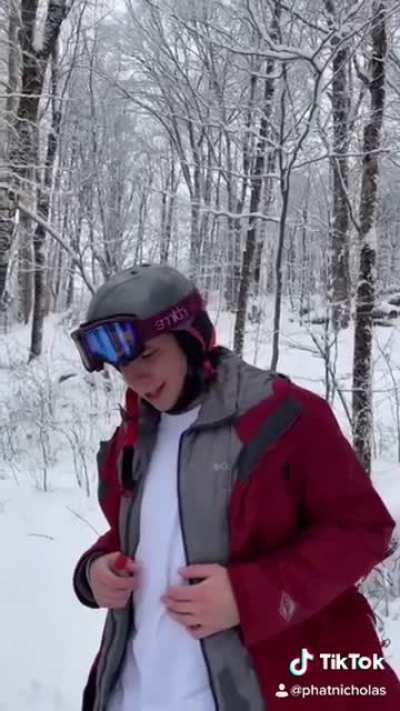 Gotta have a bit of booze to keep you warm on the skiing trip