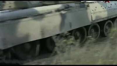 T-80U demonstrates the advantages of a gas turbine engine