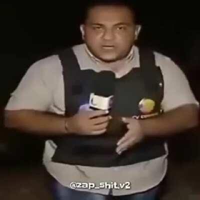 Momentos antes da desgraça acontecer.