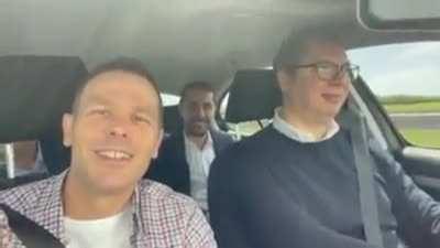 predsednik se naljutio na malog