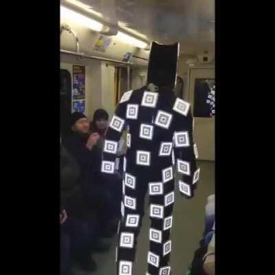 Always a trip on the subway.