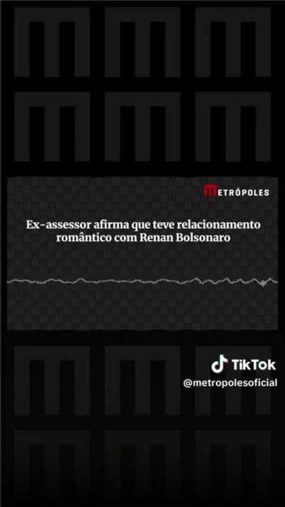 Ex-assessor afirma que teve relacionamento romântico com Renan Bolsonaro