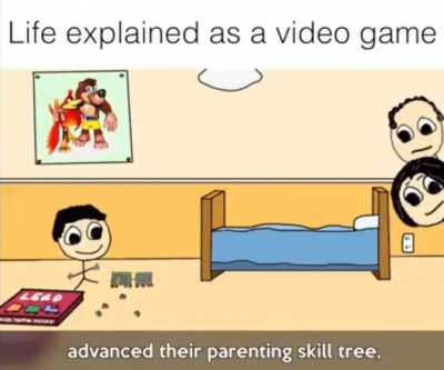 Life explained as a video game