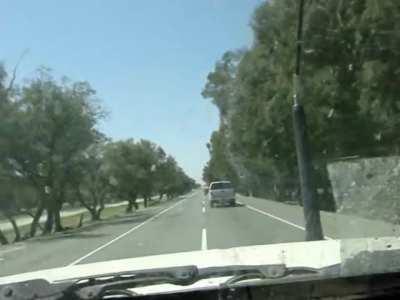 Sunday afternoon drive in Afghanistan in the 2010's