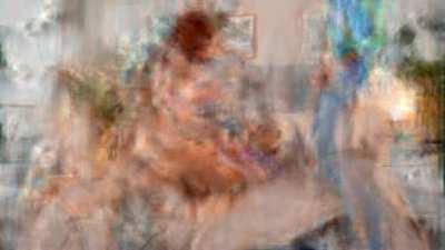 Hot redhead hard fucked in threesome