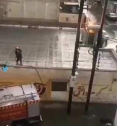 Extinguishing an electrical fire with water