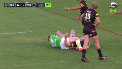 Corey Horsburgh showing he knows his judo well.