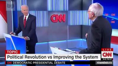 Bernie calls Biden's bluff (2020)