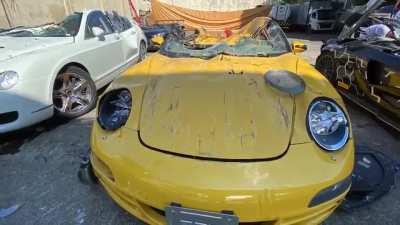 Philippines government laying waste to a smuggled one of only 350 produced in the whole world