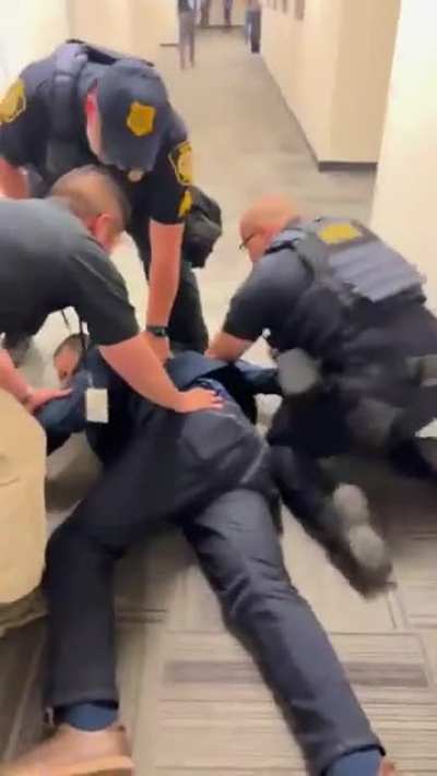 The Constitution Means Nothing if a Senator Can Be Silenced and Cuffed. Who’s Next?