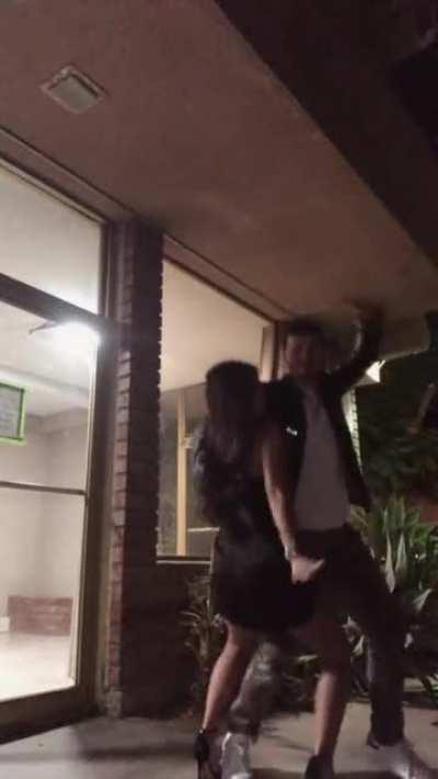 JUST HER DACE MOVE !!!!!!!!