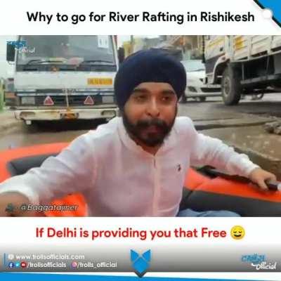 Found this on other social media. But literally he is exposing the infrastructure level of Delhi