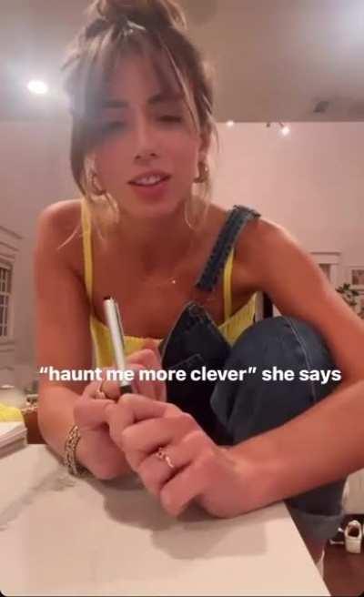 That time she dated a ghost