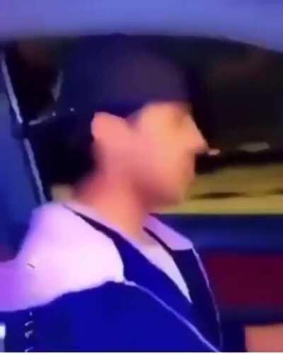 Taking the keys off while your boyfriend is driving..