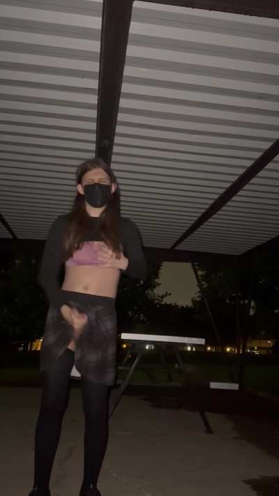 Jerking off at my local park