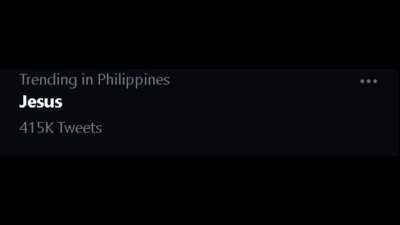 Jesus come back to Phillipines