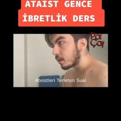 Ataiste ibretlik ders (porçay)