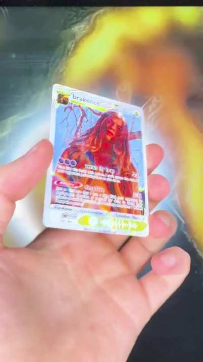 brakence as a Pokemon card by customcardsbyhorus