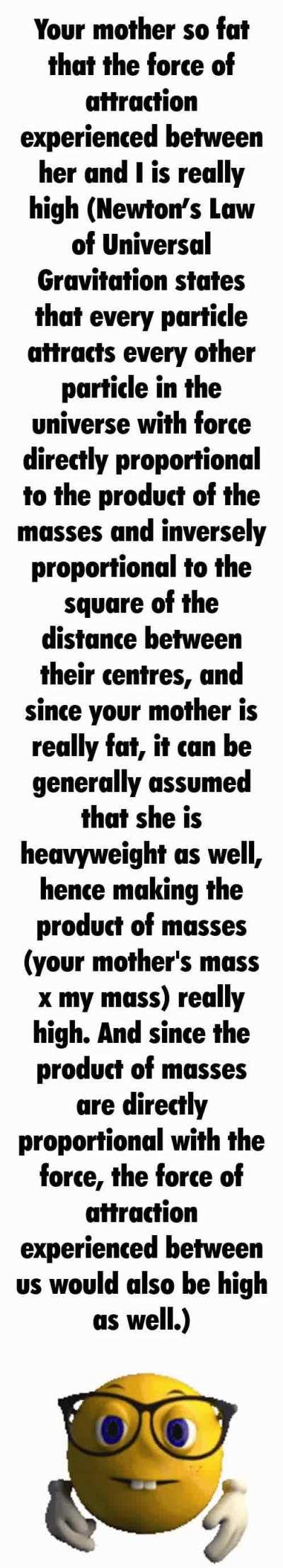 I fucking love physics!