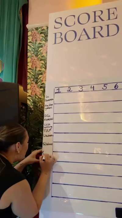 Heidi at a Tula Skincare Trivia Night Event