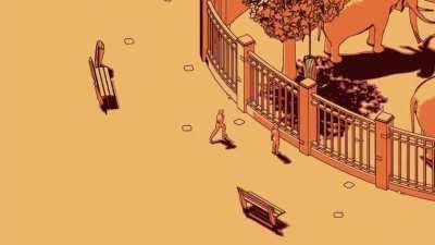 Remember not stepping on cracks in the pavement? For the past year I've been making a game about this!