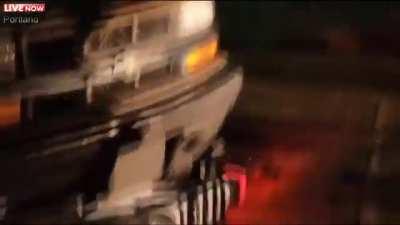 ANOTHER Antifa Vehicle Shooting Last Night, August 4th, in Portland