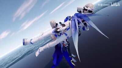 Durandal vs Rita - Let the physical fist fight begin