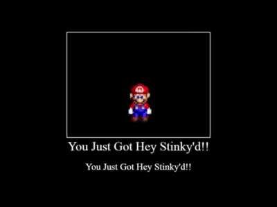 Hey! go take a shower.