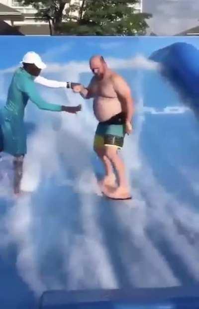 A man who challenges the water board for the first time