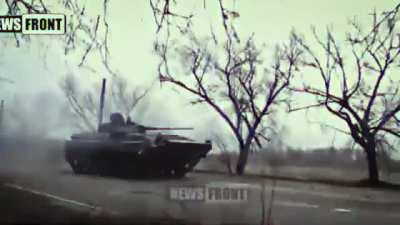 Ukrainian Soldiers last stand when the war started. 2015 video. 