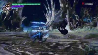 me dodging my responsibilities like: