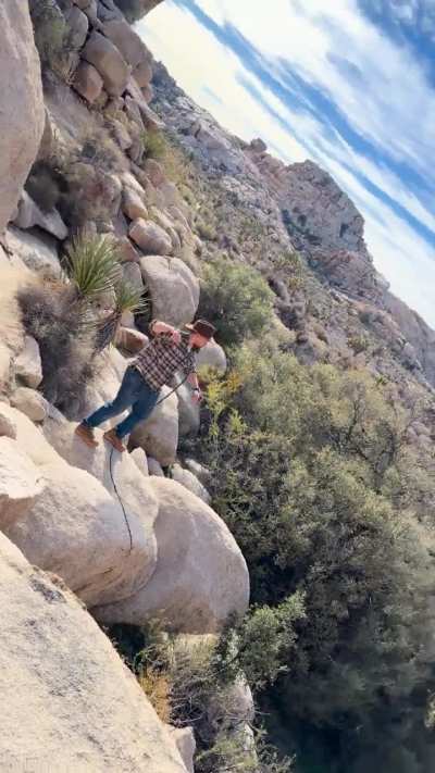 Another post from Joshua Tree, the echos were insane!!