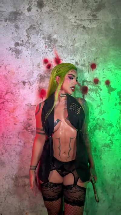 The joker cosplay by me [delettraa]