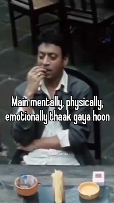 Har jagah se thaak chuka hu