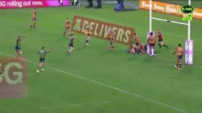 Broncos allow the softest try of the year