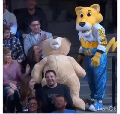 Unit of a Teddy Bear brought out of the end