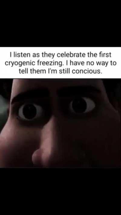 Just the though of it happening gives me shivers