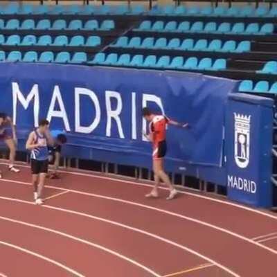 Channeling his inner Titus O’Neil