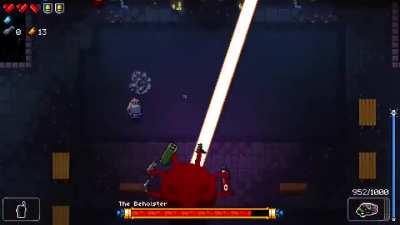 How to properly dodge the beholsters beam