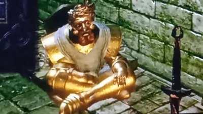 Giant dad waiting for elden ring