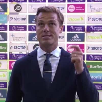 For anyone who who caught the bizarre Scott Parker press conference yesterday.