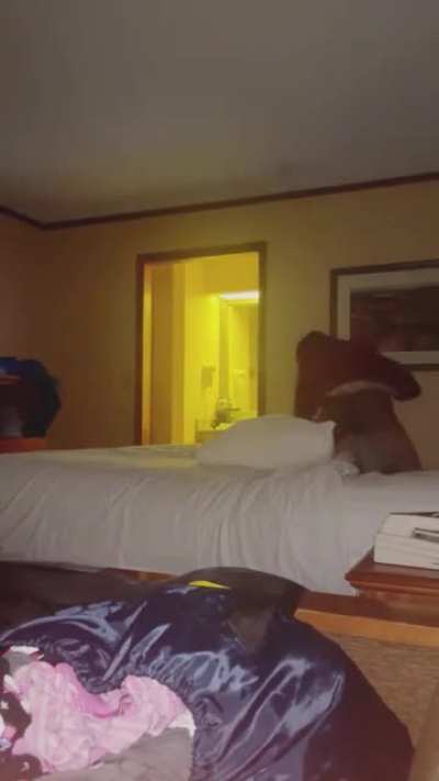 White girl was hit really deep in her pussy by the BBC, she loves it.