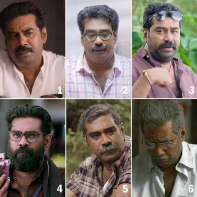 Biju Menon Appreciation Post. 😎 1. Vellimoonga 2. Salt Mango Tree 3. Leela 4. Nalpathiyonnu 5. Ayyappanum Koshiyum 6. Aarkkariyan